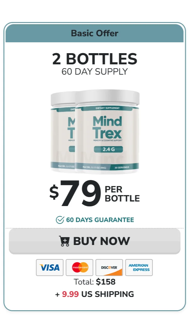 Mind Trex™ 2 bottles pricing